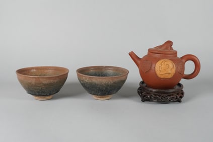 Lots Chinese tea items