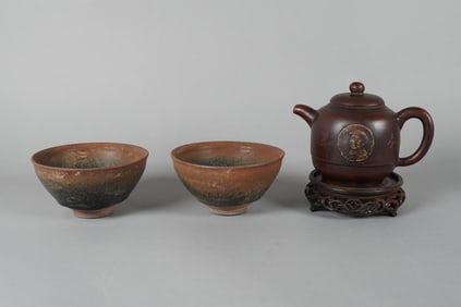 Lots Chinese tea items