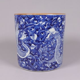 Chinese fine brush pot