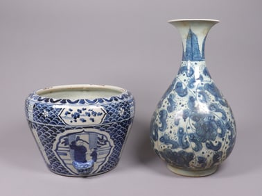 Lots Chinese large porcelains