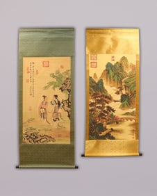 Lots Chinese fine scrolls