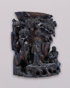 Chinese important fine brush pot