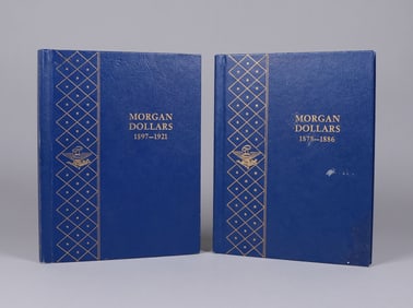 Lots U.S. Morgan dollars booklet