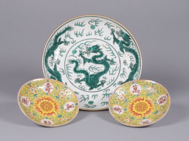 Chinese fine antique plates