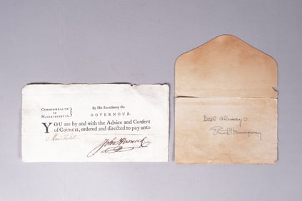 Ernest Hemingway autograph John Hancock signed