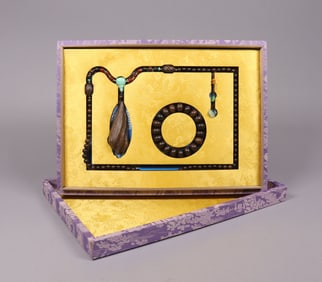 Chinese fine beaded items