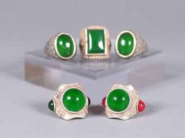 Lots Chinese fine rings