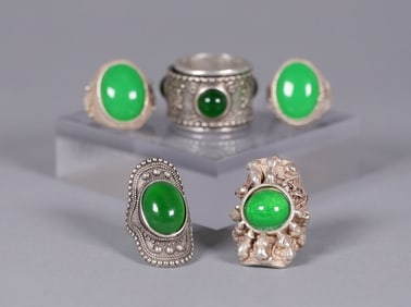 Lots Chinese fine rings
