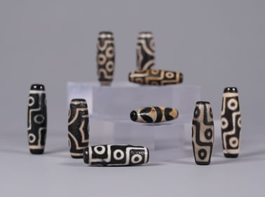 Lots Tibetan dzi beads