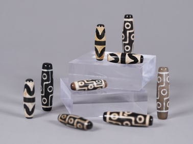 Lots Tibetan dzi beads
