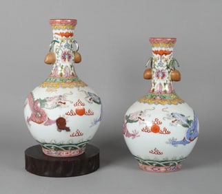 Lots Chinese fancy vase