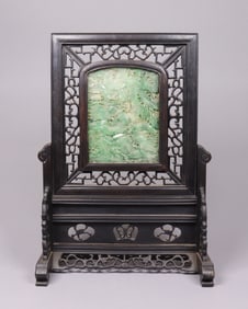 Chinese fine jadeite panel