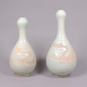 Lots Chinese white vase