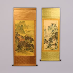 Lots Chinese estate scrolls