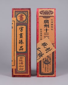 Lots Chinese scrolls in box
