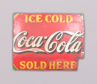 Antique Coca Cola sign original