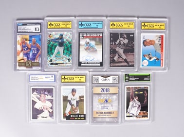 Lots NFL Joe Burrow PSA card