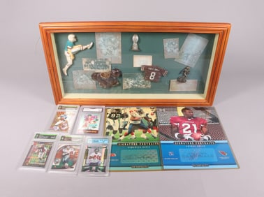 Lots NFL football items
