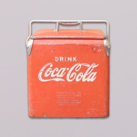 Antique Coca Cola cooler