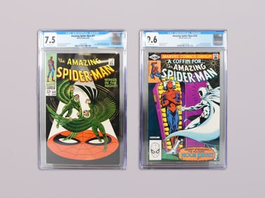 Lots Amazing Spiderman comics CGC