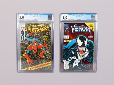 Lots CGC Spiderman comics