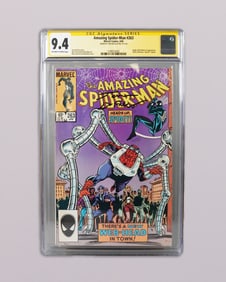 Amazing Spiderman CGC signed Tom Defalco