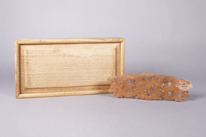 Chinese fine carving with box