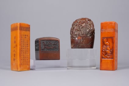 Lots Chinese fine carvings