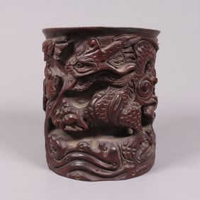 Chinese fine brush pot