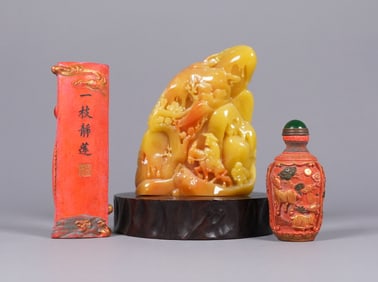 Lots Chinese carvings
