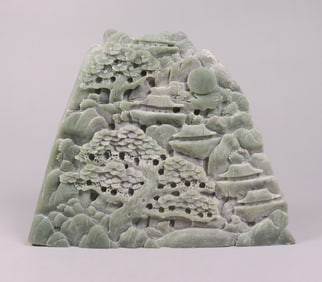 Chinese fine carved boulder