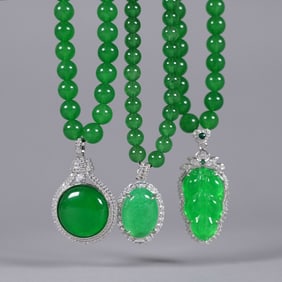Lots Chinese fine necklaces