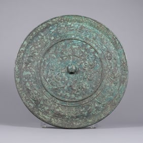 Chinese important bronze mirror
