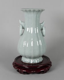 Chinese fine celadon vase