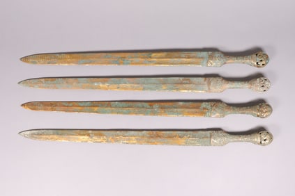 Lots Chinese bronze swords