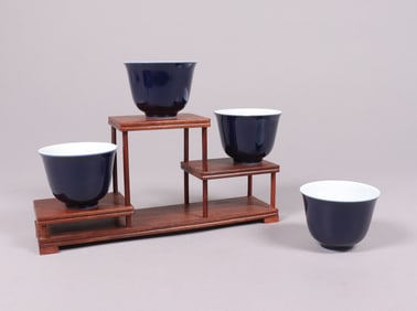 Lots Chinese blue cups