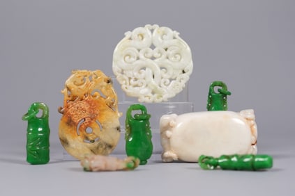Lots Chinese fine carvings