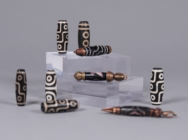 Lots Tibetan dzi beads