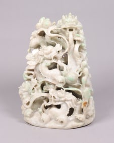 Chinese fine jadeite boulder