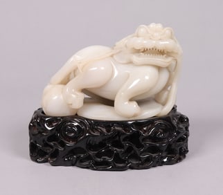 Chinese fine jade beast