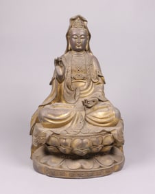 Chinese carved buddha statue