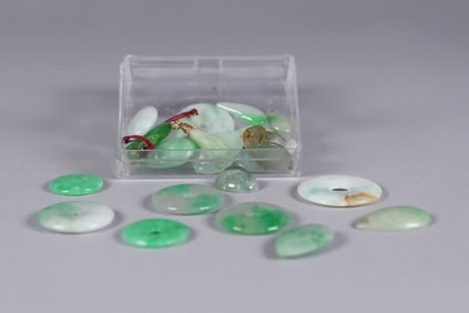 Lots Chinese vintage jadeites