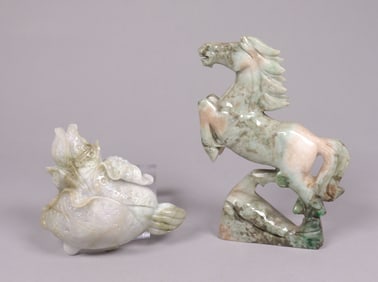 Lots Chinese fine jadeite