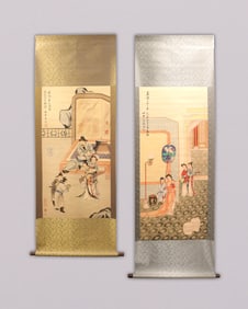 Lots Chinese fine scrolls