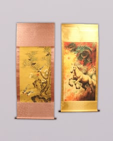 Lots Chinese fine scrolls