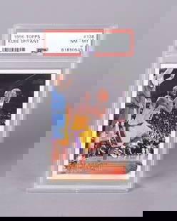 Kobe Bryant rookie cards PSA 8: Kobe Bryant rookie cards PSA