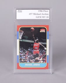 Michael Jordan card in sleeve