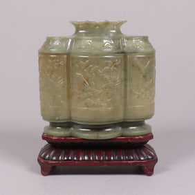 Chinese important jade censer