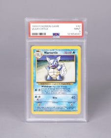 1999 Pokemon Wartortle PSA 9