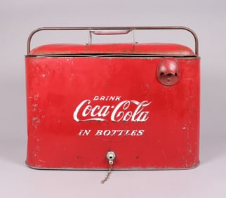 Antique Coca Cola cooler